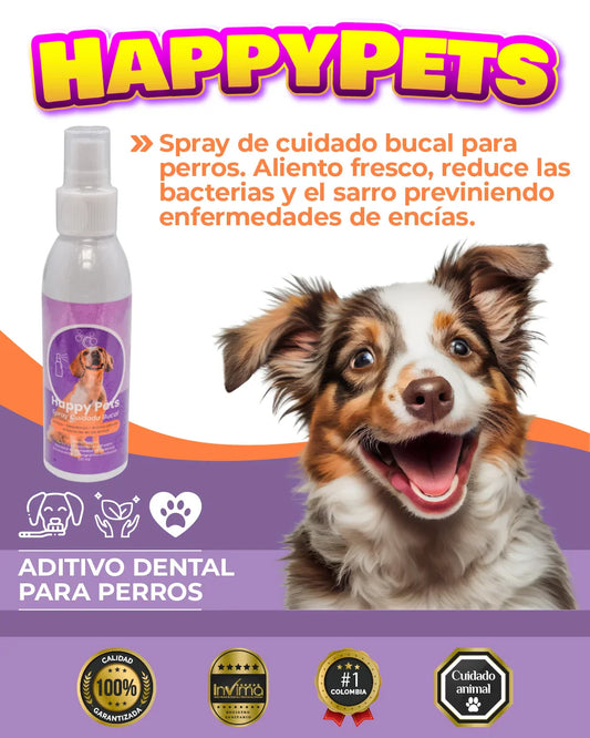 Cuidado Bucal Mascotas, Happy pets